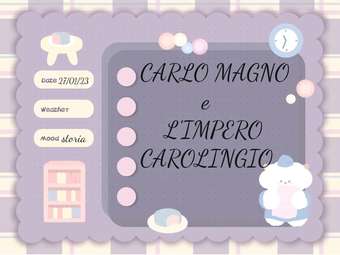 Carlo Magno e L'impero Carolingio