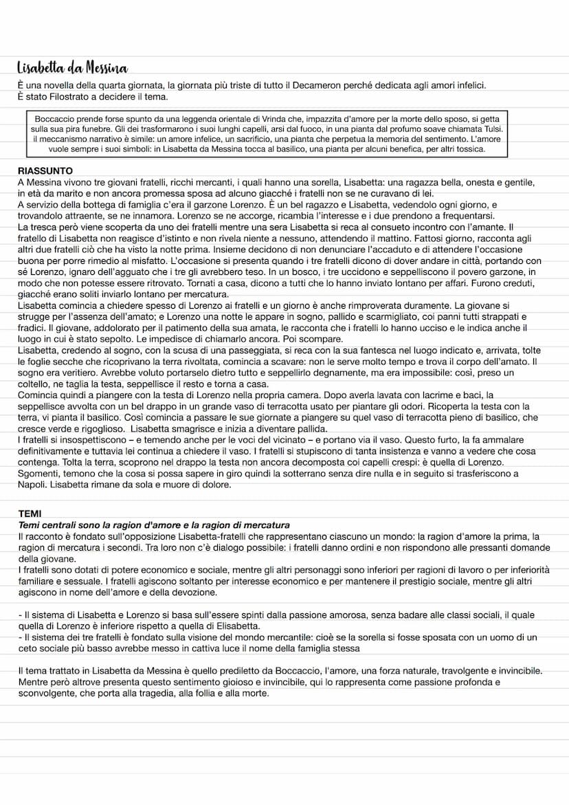 Giovanni Boccaccio
Boccaccio è il terzo dei padri della letteratura italiana e non portò a termine nessun corso di studi. Si dedicò a una
cu