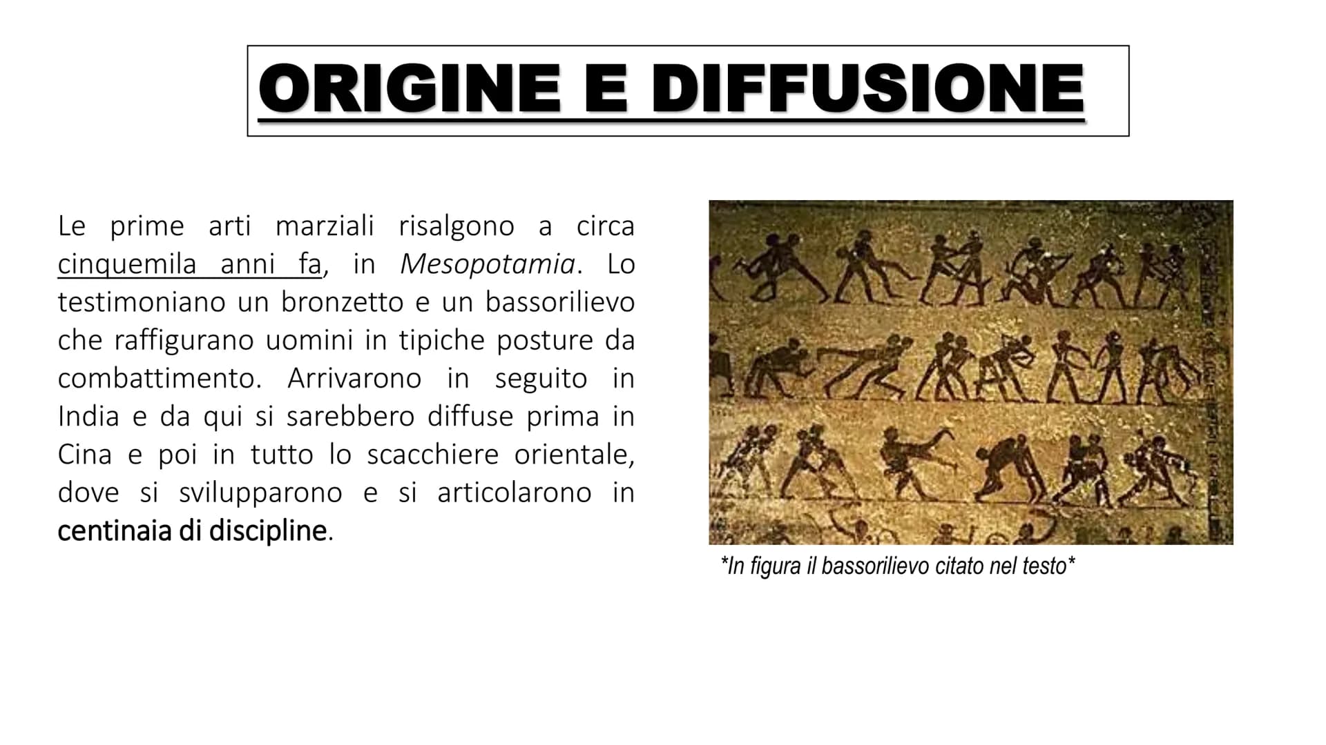 LE ARTI MARZIALI
香 INTRODUZIONE ALLE ARTI MARZIALI
Con «arti marziali» si intende un
insieme di pratiche fisiche e mentali
legate al combatt