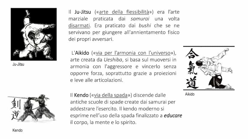 LE ARTI MARZIALI
香 INTRODUZIONE ALLE ARTI MARZIALI
Con «arti marziali» si intende un
insieme di pratiche fisiche e mentali
legate al combatt