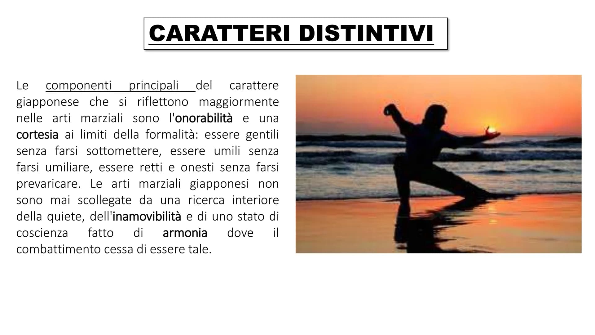 LE ARTI MARZIALI
香 INTRODUZIONE ALLE ARTI MARZIALI
Con «arti marziali» si intende un
insieme di pratiche fisiche e mentali
legate al combatt