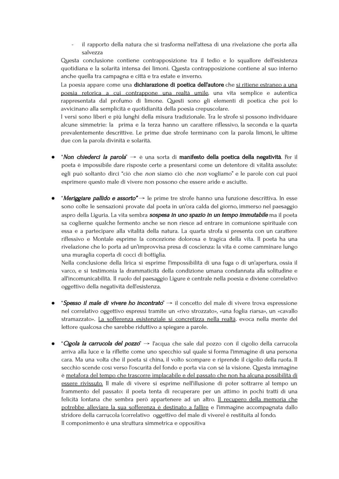 Eugenio Montale
Nasce nel 1896 e vive gran parte del Novecento, compreso il secondo dopoguerra.
Vive in una famiglia ricca che possedeva una