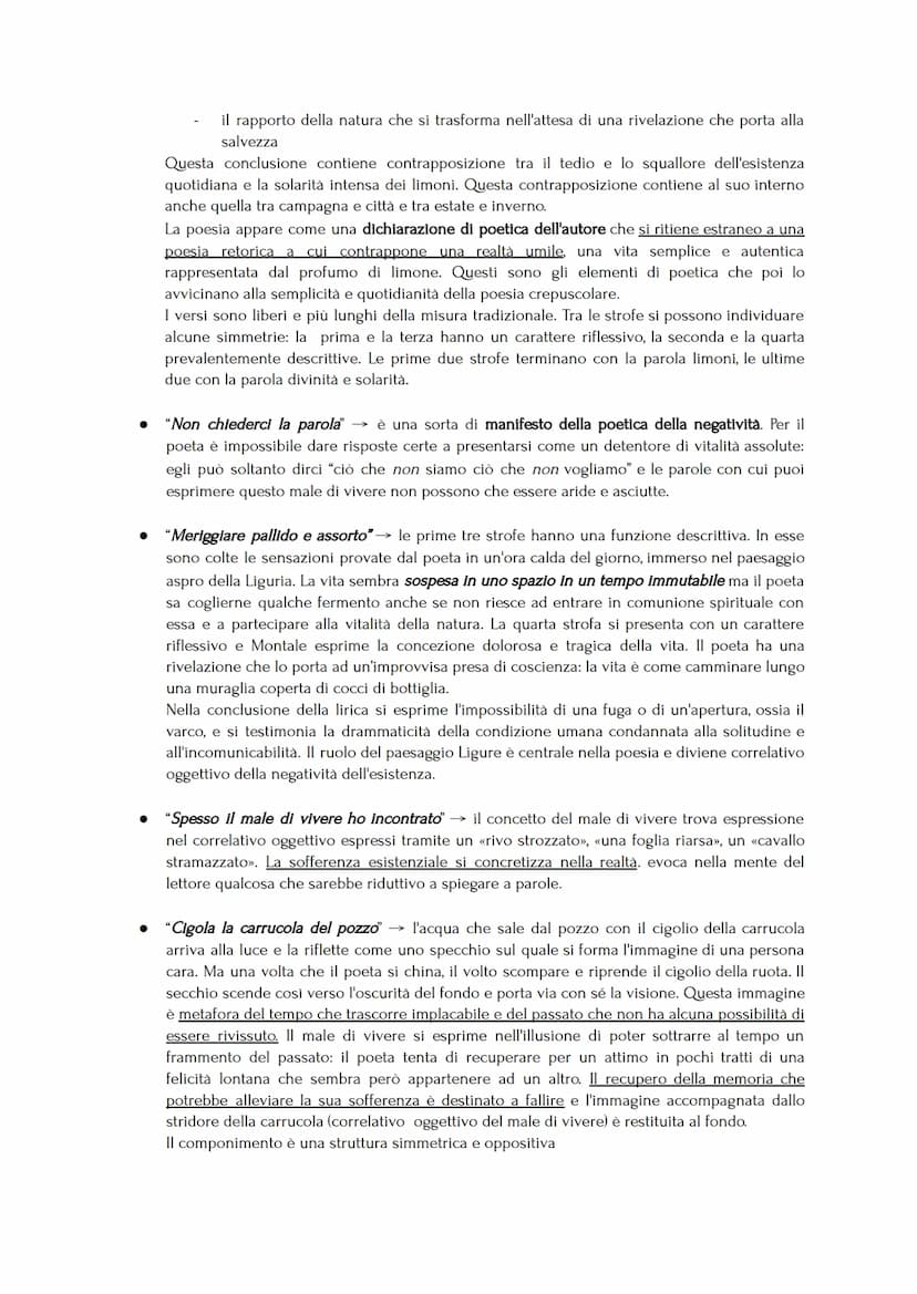 Eugenio Montale
Nasce nel 1896 e vive gran parte del Novecento, compreso il secondo dopoguerra.
Vive in una famiglia ricca che possedeva una