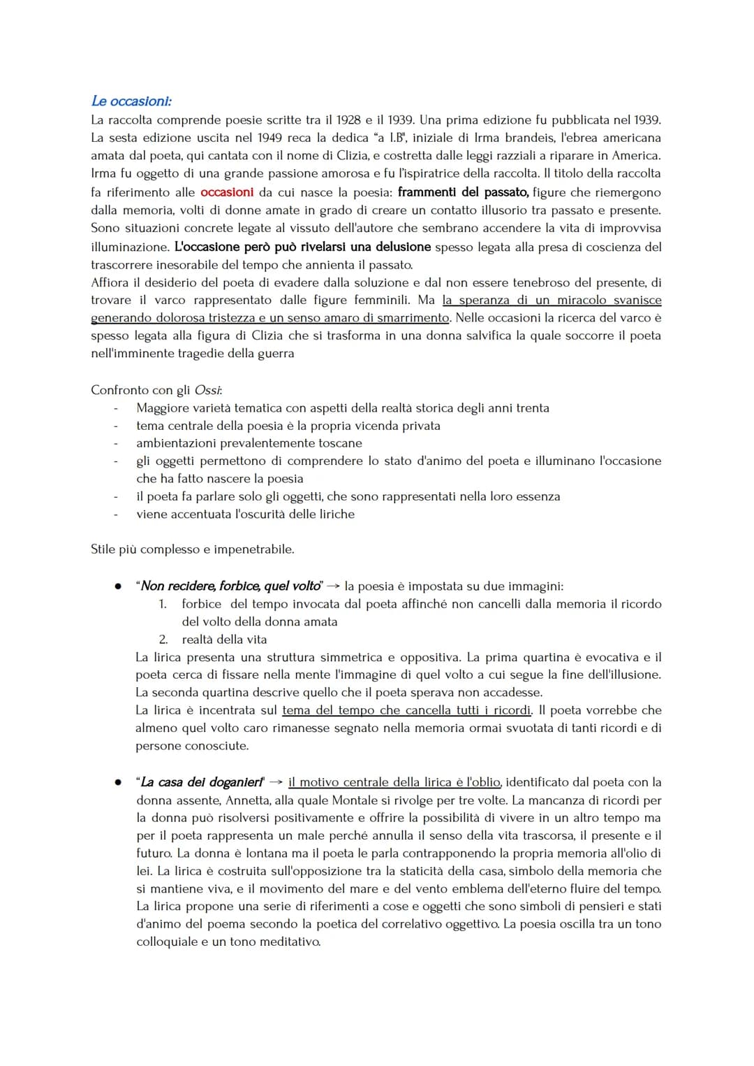 Eugenio Montale
Nasce nel 1896 e vive gran parte del Novecento, compreso il secondo dopoguerra.
Vive in una famiglia ricca che possedeva una