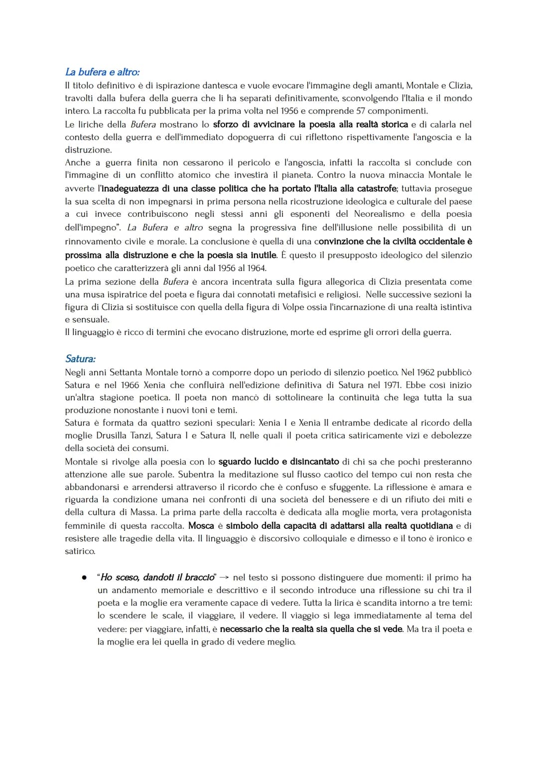 Eugenio Montale
Nasce nel 1896 e vive gran parte del Novecento, compreso il secondo dopoguerra.
Vive in una famiglia ricca che possedeva una