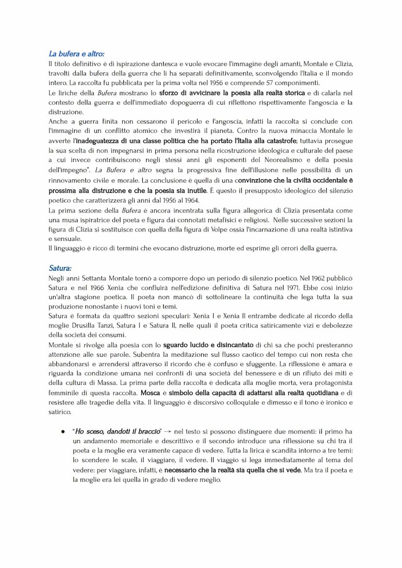 Eugenio Montale
Nasce nel 1896 e vive gran parte del Novecento, compreso il secondo dopoguerra.
Vive in una famiglia ricca che possedeva una