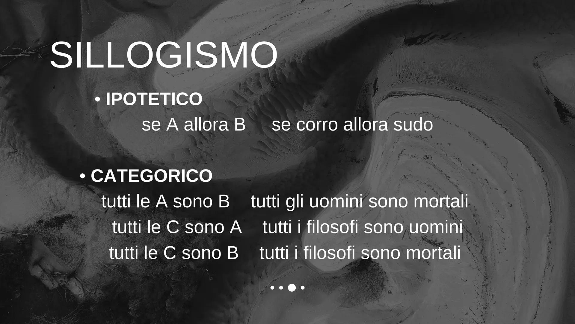# SILOGISMO

Julia A. Gampalage F. Aristotele nacque nel 384 a.C. o nel 383 a.C. a Stagira e muore nel
322 a.C.
Aristotele teorizza nella fo