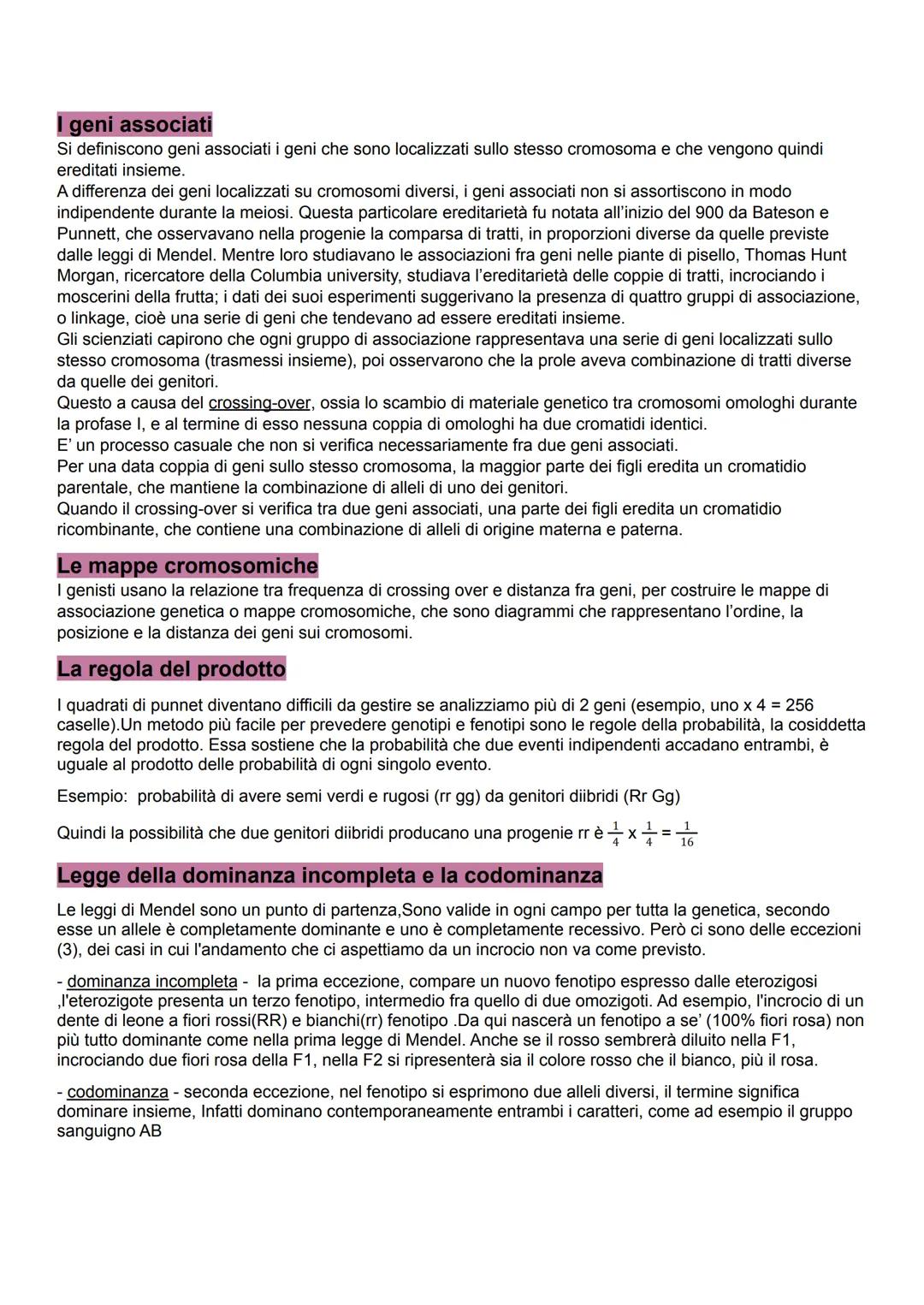 La genetica
La parola genetica deriva da gene, che è un tratto di DNA e quindi contiene le informazioni di un individuo.
II DNA è invece una