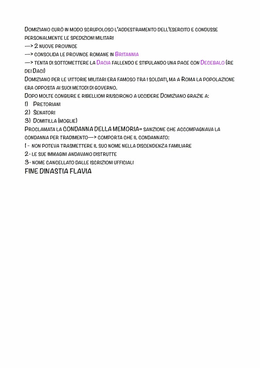 LA DINASTIA FLAVIA
69 D.C. ANNO DI CRISI IN CUI CAMBIANO 4 IMPERATORI NELLO STESSO ANNO:
I MILITARI SCELSERO GALBA, OTONE, VITELLIO, POI FLA