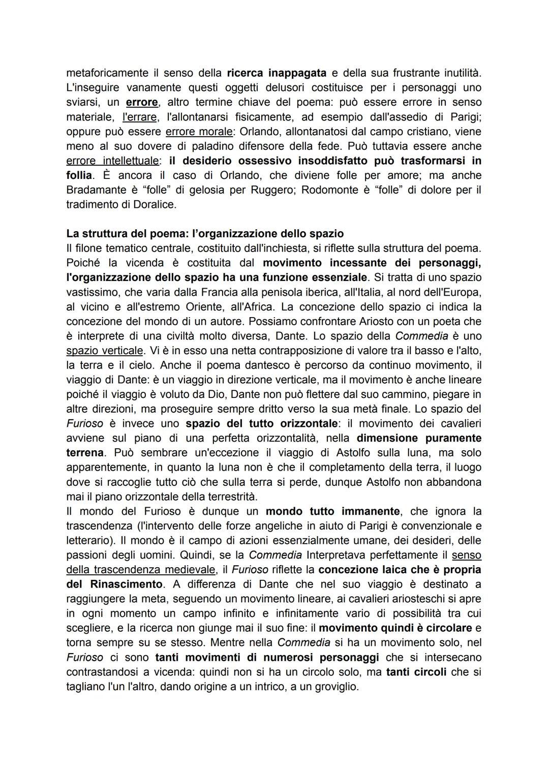 ORLANDO FURIOSO
Le fasi della composizione
Ariosto inizia a comporre la sua opera maggiore nel 1505, si tratta di un poema di
materia cavall
