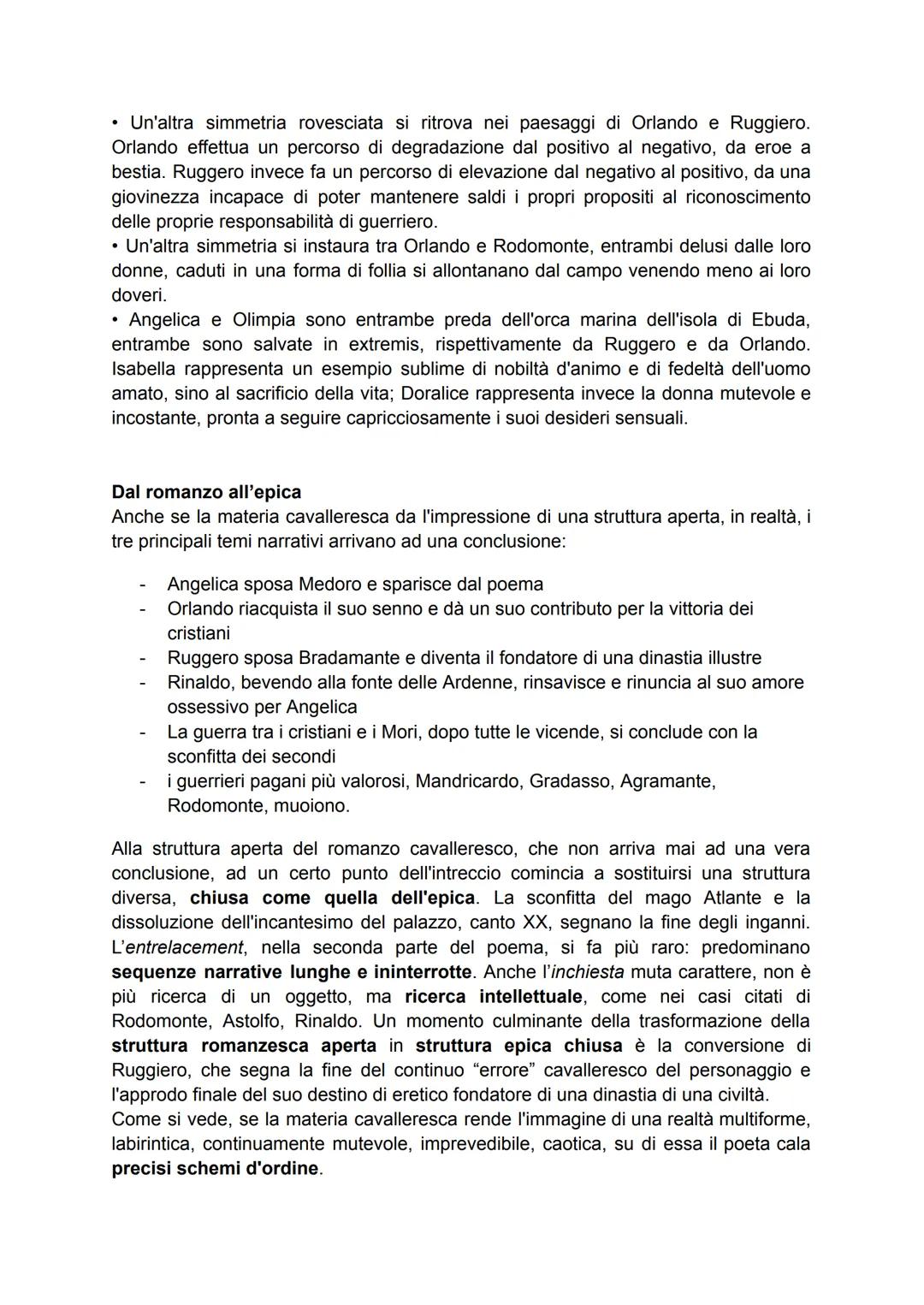 ORLANDO FURIOSO
Le fasi della composizione
Ariosto inizia a comporre la sua opera maggiore nel 1505, si tratta di un poema di
materia cavall