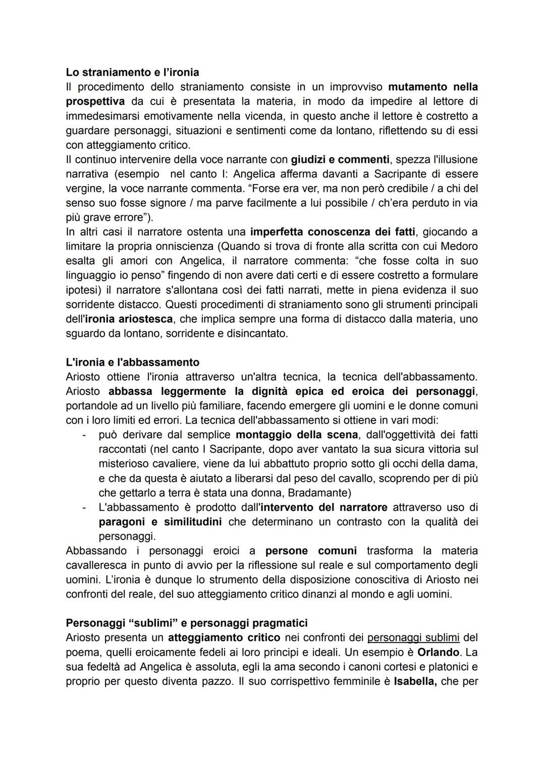 ORLANDO FURIOSO
Le fasi della composizione
Ariosto inizia a comporre la sua opera maggiore nel 1505, si tratta di un poema di
materia cavall