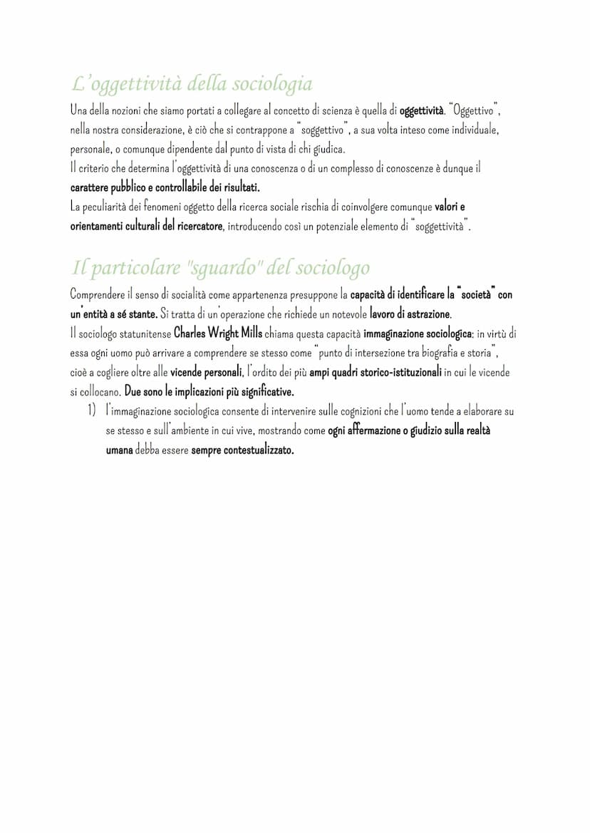Sociologia
Che cos'è la sociologia?
La definizione di sociologia
L'etimologia della parola può aiutarci a dare una definizione di sociologia