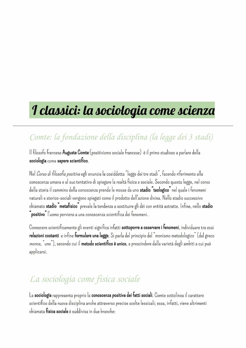 Sociologia
Che cos'è la sociologia?
La definizione di sociologia
L'etimologia della parola può aiutarci a dare una definizione di sociologia