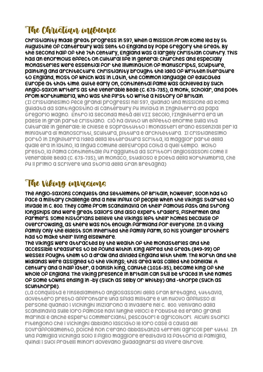 The birth of a nation 449-1066
History
The Danes used longboats or long-shop Like this to repeatedly raid Britain
before they invade thecoun
