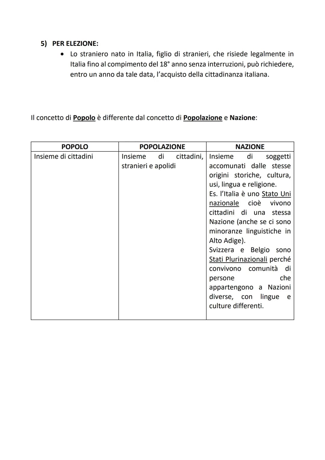 LO STATO può essere definito come un Ente politico o sociale che si forma quando un
Popolo si organizza politicamente su un Territorio per l