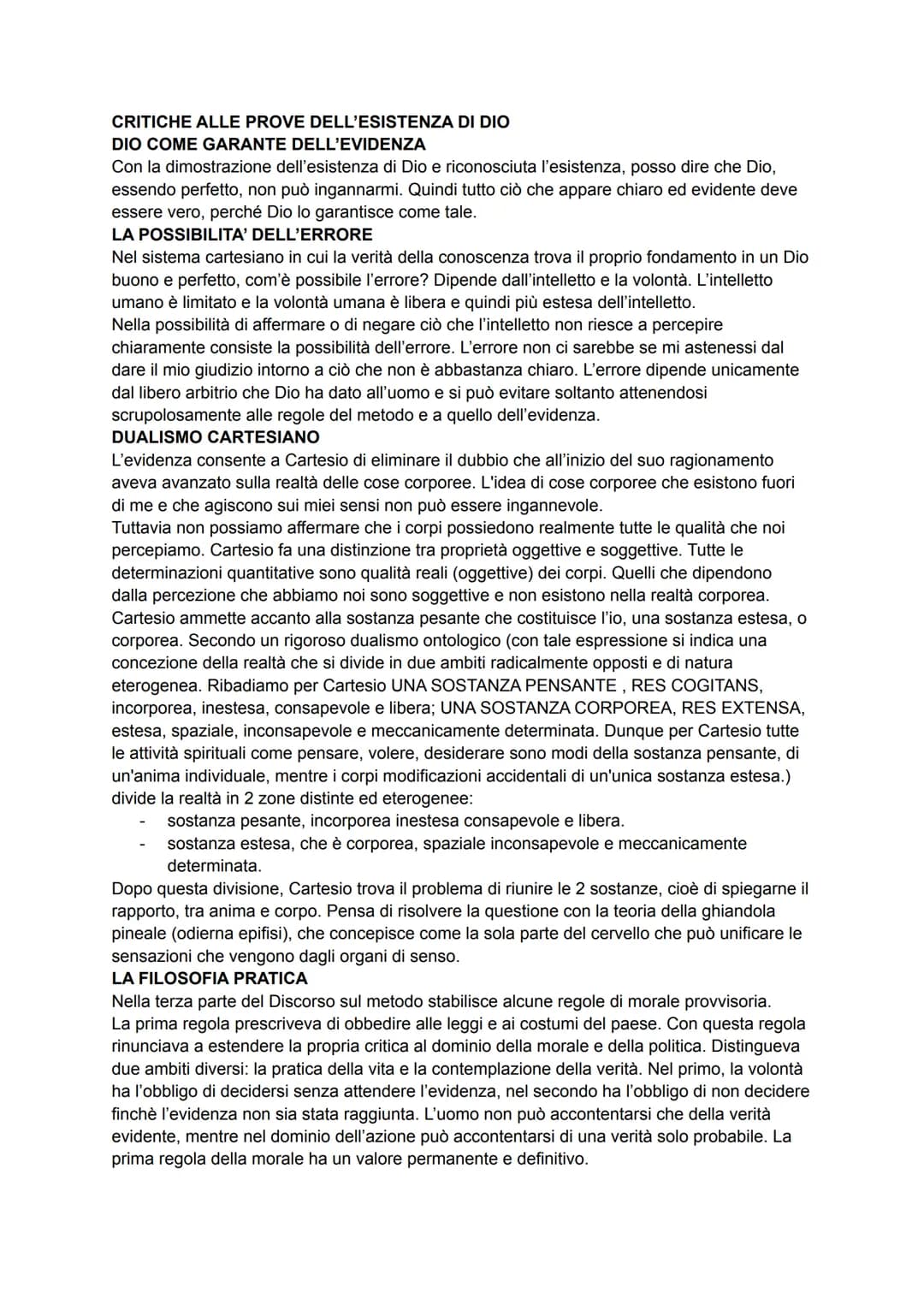 FILOSOFIA
CARTESIO
FORMAZIONE E I VIAGGI
Nace il 31 marzo 1596 a La Haye e viene educato nel collegio dei gesuiti di La Flèche. Nel
1619 fa 