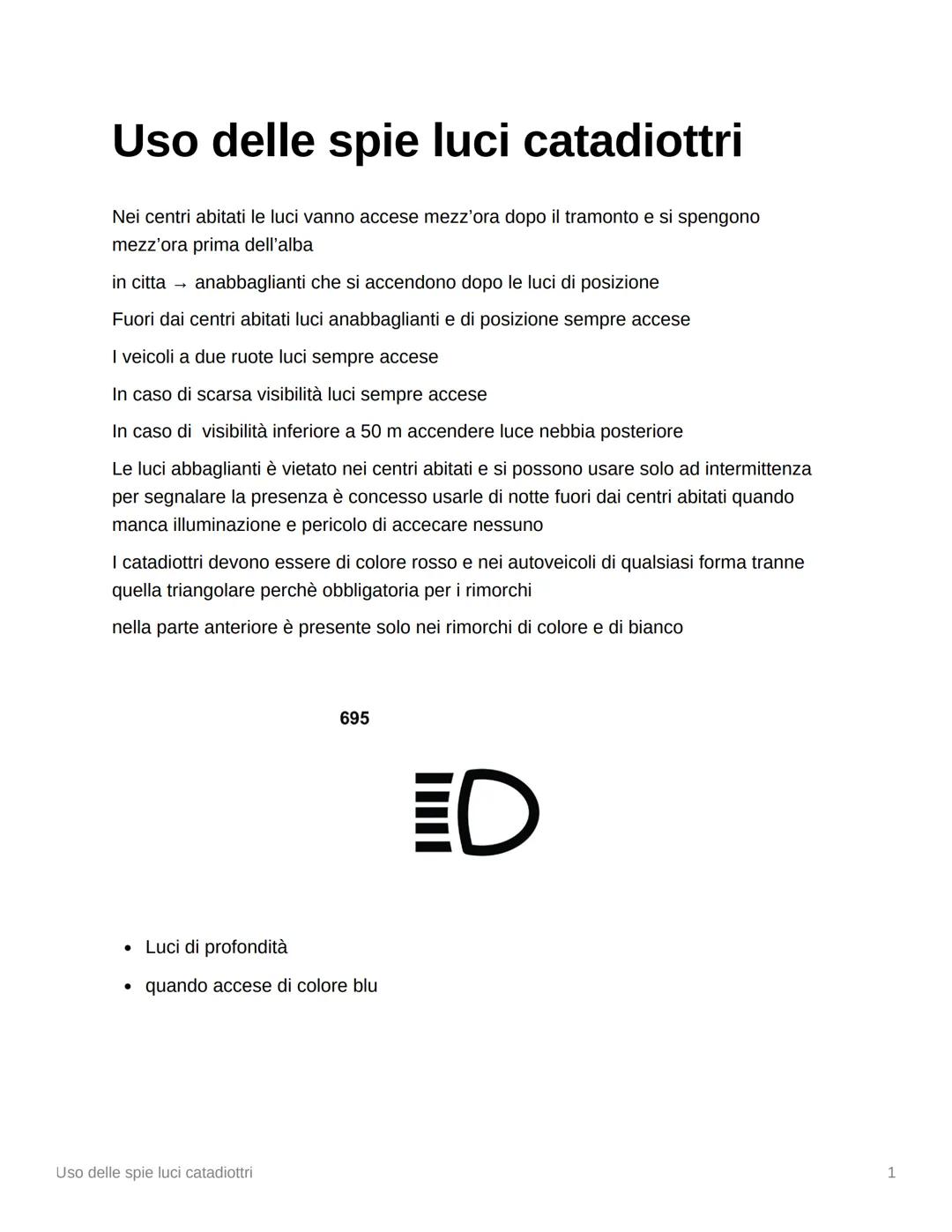 Segnali di obbligo appunti
↑
• Obbligo di proseguire diritto
. Al primo incrocio non puoi girare
non indica un senso unico
• Obbligo di svol
