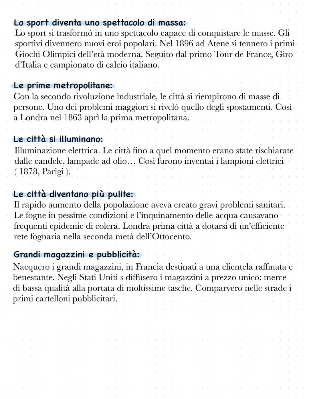 belle epoque
La Belle époque è una nuova "età dell'oro:
La Belle époque un periodo di pace, prosperità e ottimismo che si
concluderà con la 