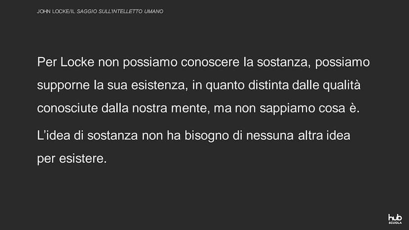 Esperienza e ragione nella
filosofia inglese tra
Seicento e Settecento
hub
SCUOLA Capitolo 2
John Locke
hub
SCUOLA JOHN LOCKE
TRA RAZIONALIS