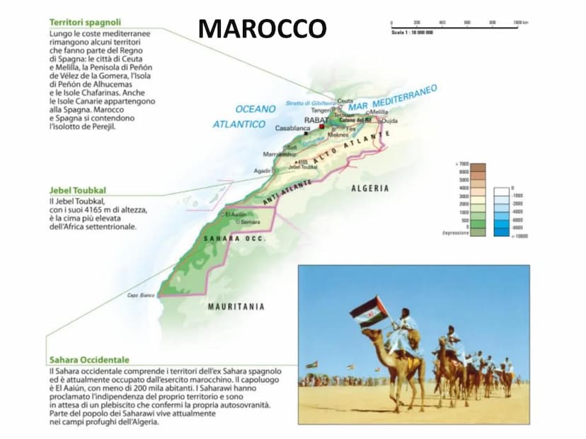 Il Marocco
A DELLA SETANET
la valigia in viaggio Questa è la bandiera del
Marocco!
È una bandiera rossa con
un pentagramma verde al centro.
