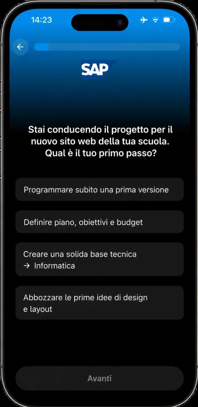 Gen Z Studio quiz di conoscenza