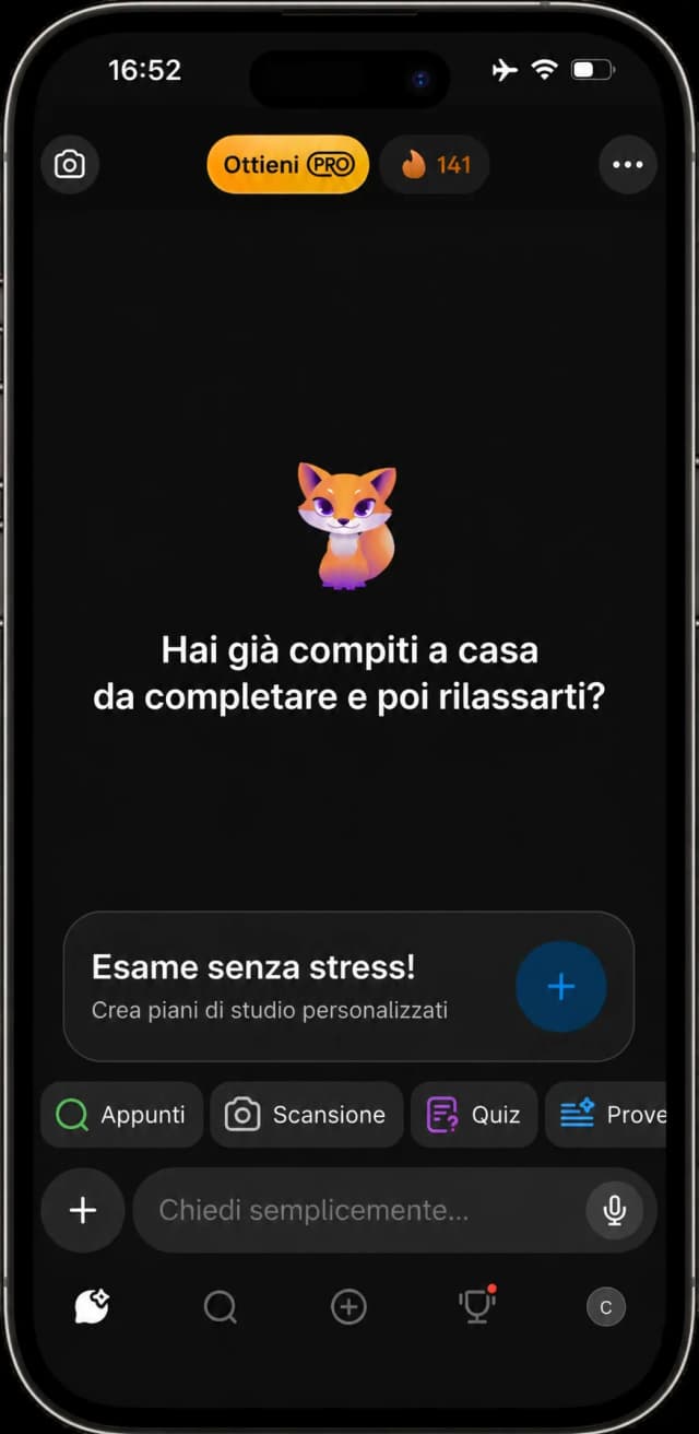 Home dell'app Knowunity