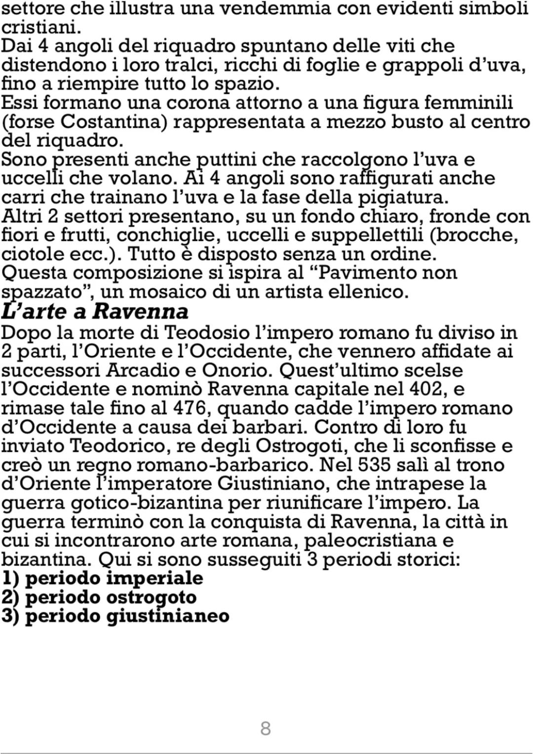 L'arte paleocristiana
Il cristianesimo ebbe con il passare del tempo una
grande diffusione, tanto che nel 392 divenne l'unica
religione amme
