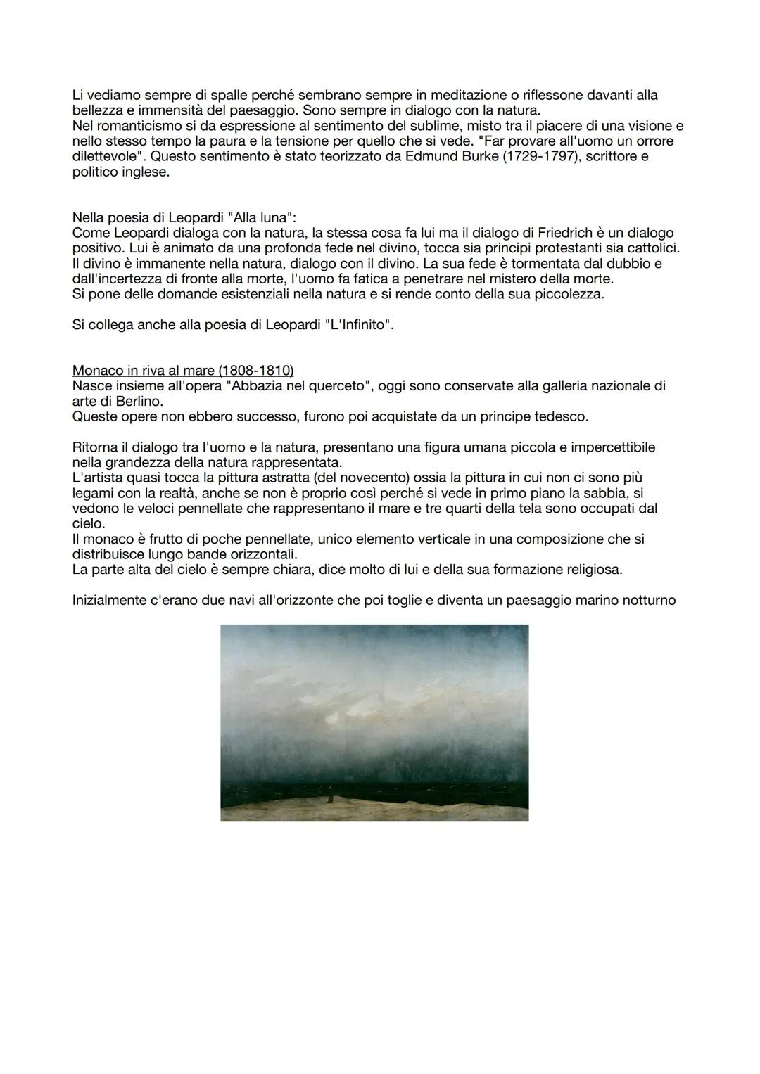 ROMANTICISMO
Sorge in tutta Europa tra la fine del '700 e gli inizi dell'800.
In Inghilterra e Germania è dove sorge prima verso la fine del