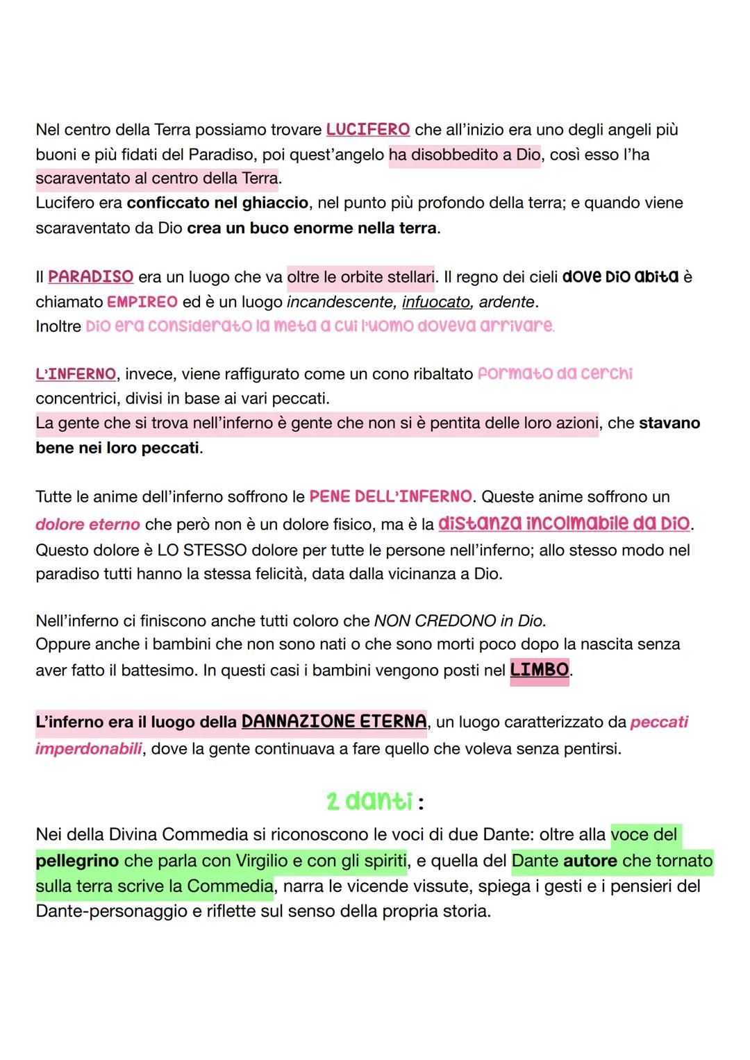# divina commedia
Dante quando è in esilio, quindi dal 1302 in poi, scrive la Divina Commedia.
La Divina Commedia ha un totale di 100 canti