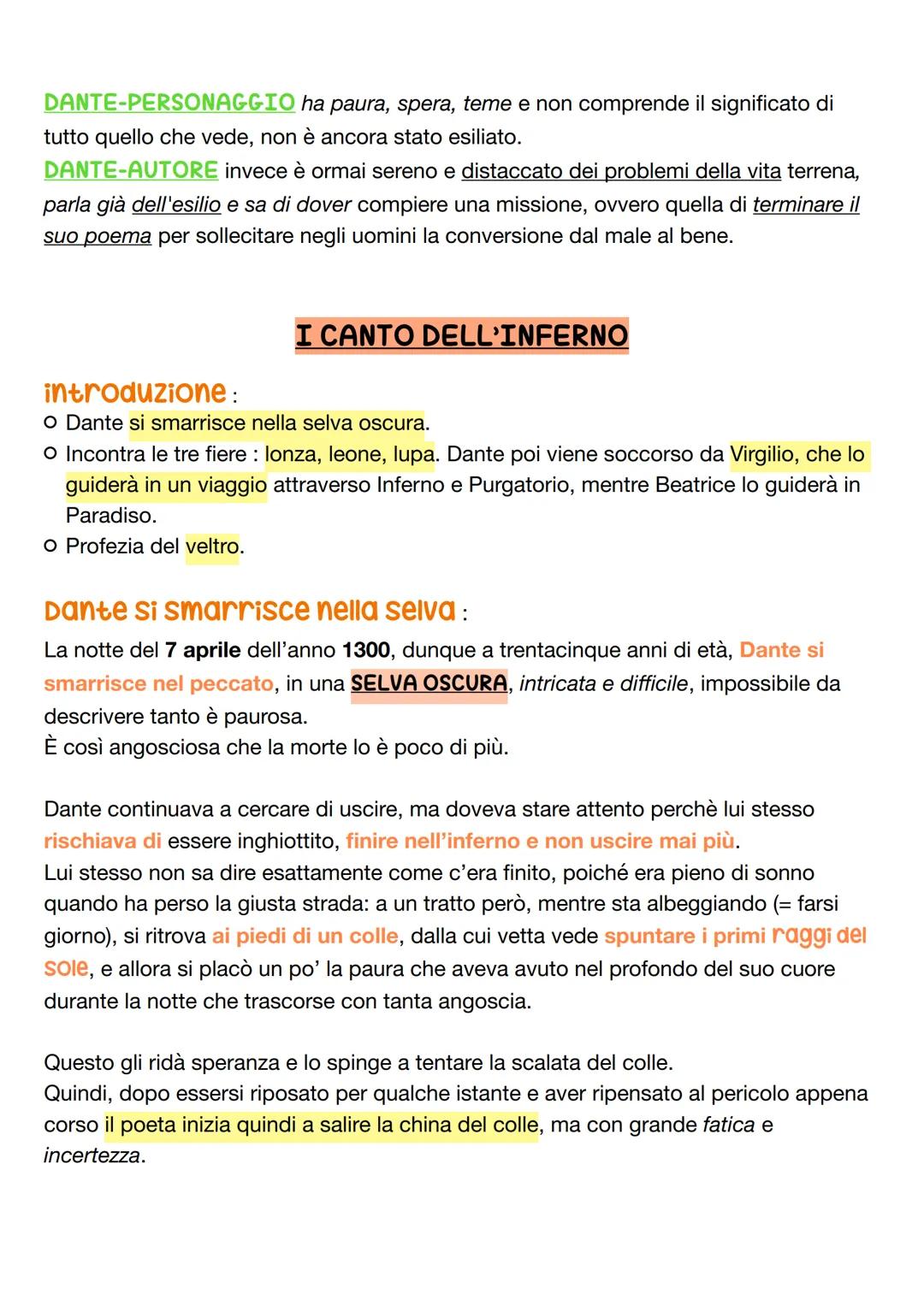# divina commedia
Dante quando è in esilio, quindi dal 1302 in poi, scrive la Divina Commedia.
La Divina Commedia ha un totale di 100 canti
