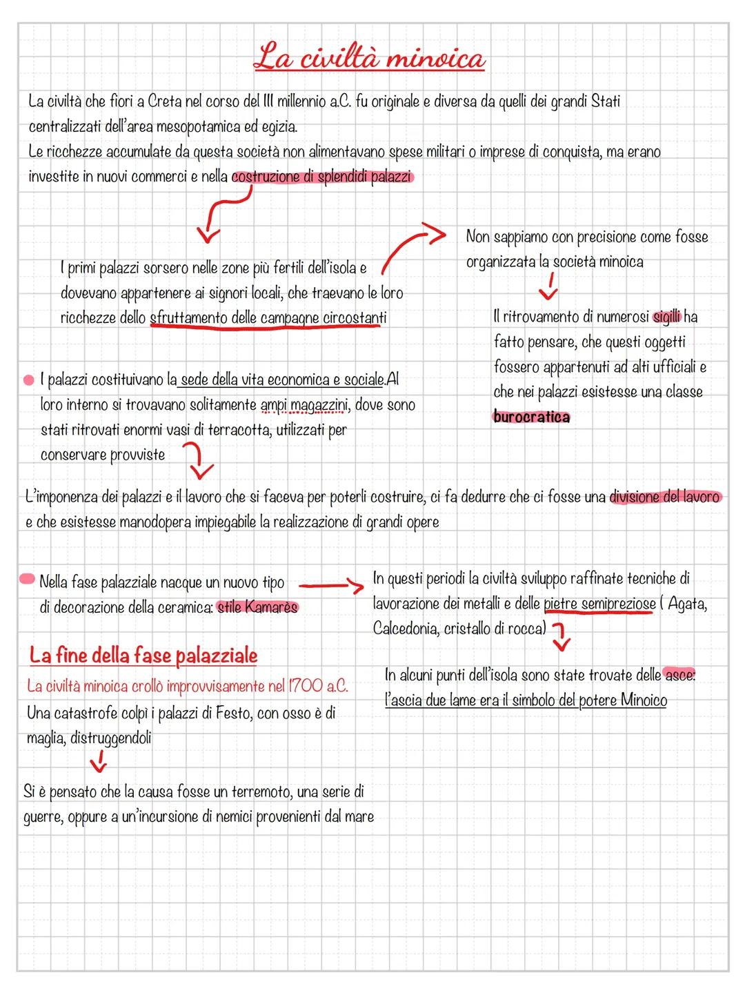 Civiltà minoica e micenea