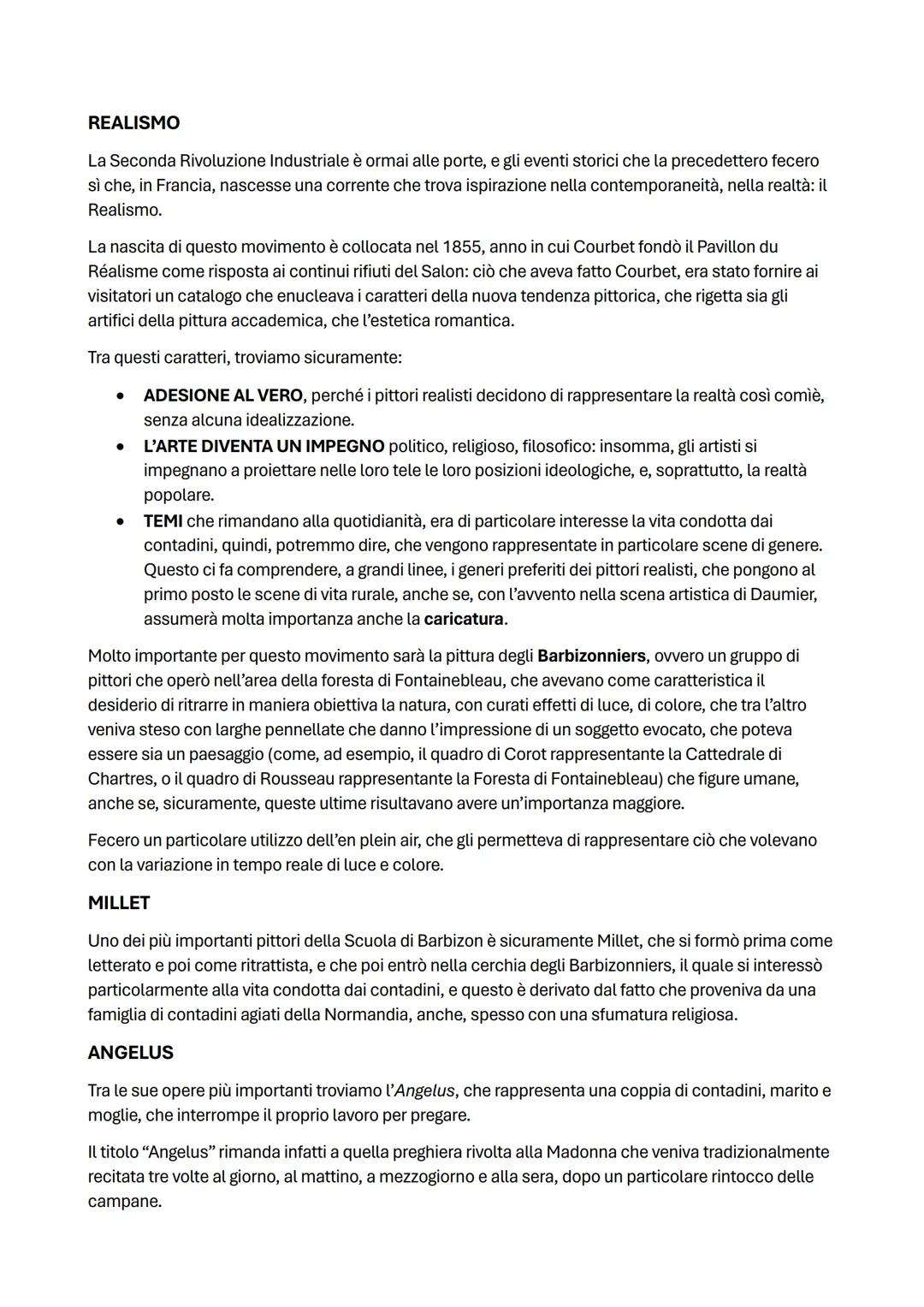 # REALISMO
La Seconda Rivoluzione Industriale è ormai alle porte, e gli eventi storici che la precedettero fecero
sì che, in Francia, nasce