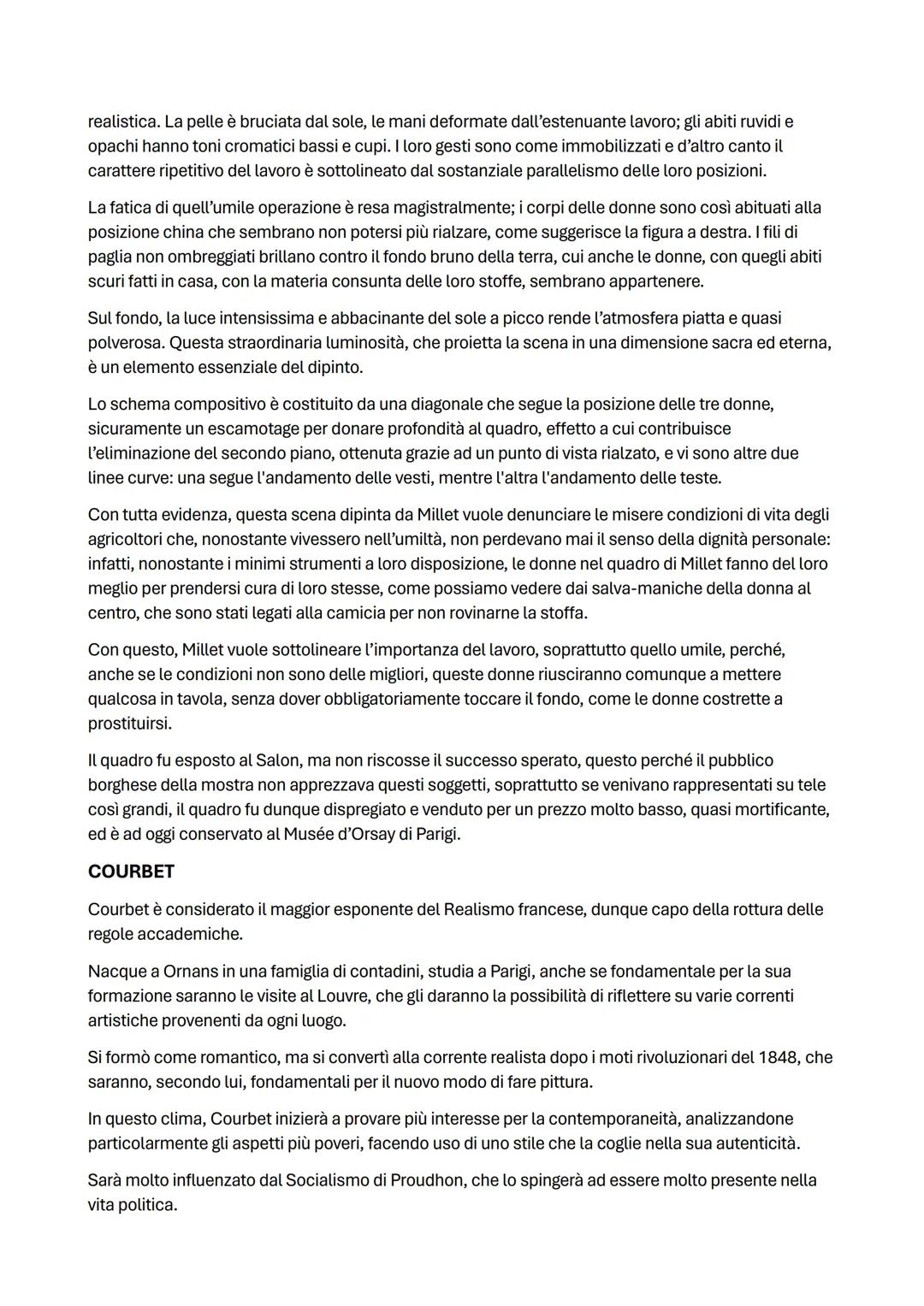 # REALISMO
La Seconda Rivoluzione Industriale è ormai alle porte, e gli eventi storici che la precedettero fecero
sì che, in Francia, nasce