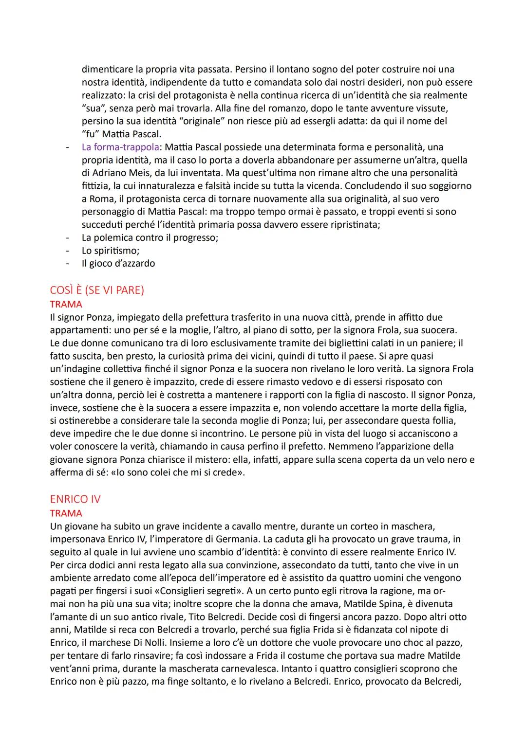 LUIGI PIRANDELLO
LA VITA
Luigi Pirandello nacque il 28 giugno 1867 ad Agrigento (Girgenti) nella tenuta di famiglia,
denominata "Caos". Il p