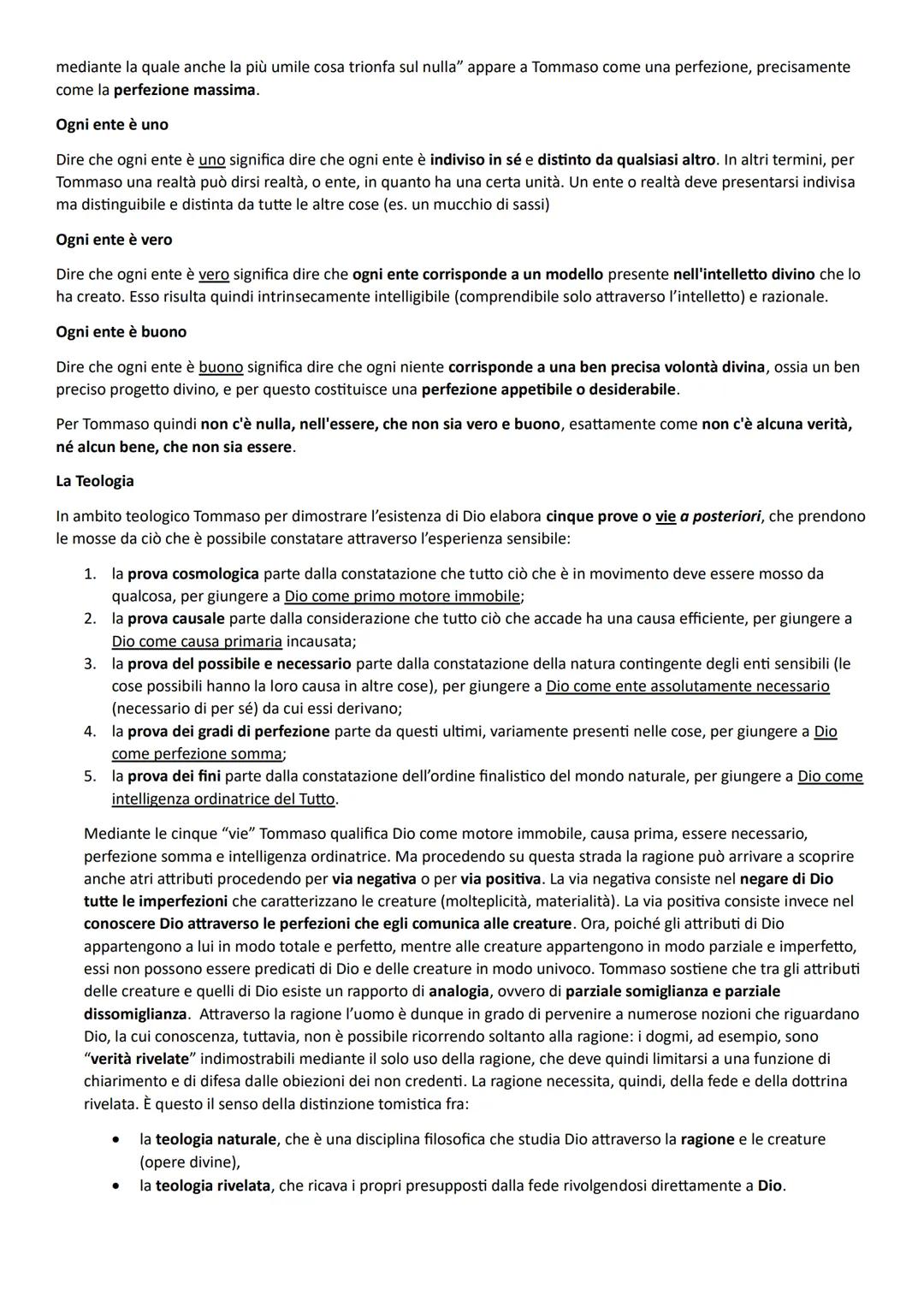 # La vita
RIASSUNTO - La filosofia di San Tommaso
Tommaso nasce intorno al 1225 nel castello del padre di Roccasecca, a poca distanza da A