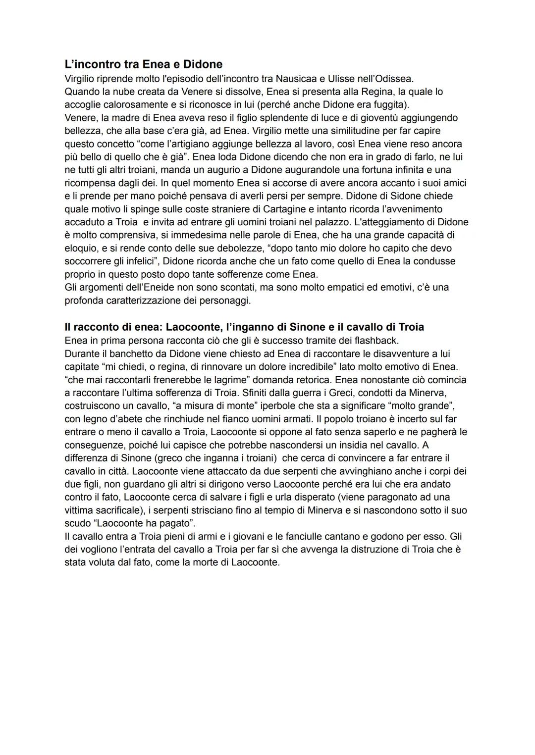 # L'ENEIDE
L' eneide è un poema scritto da Virgilio, autore latino vissuto durante gli anni in cui ha
governato Augusto. Scritto in poesia,
