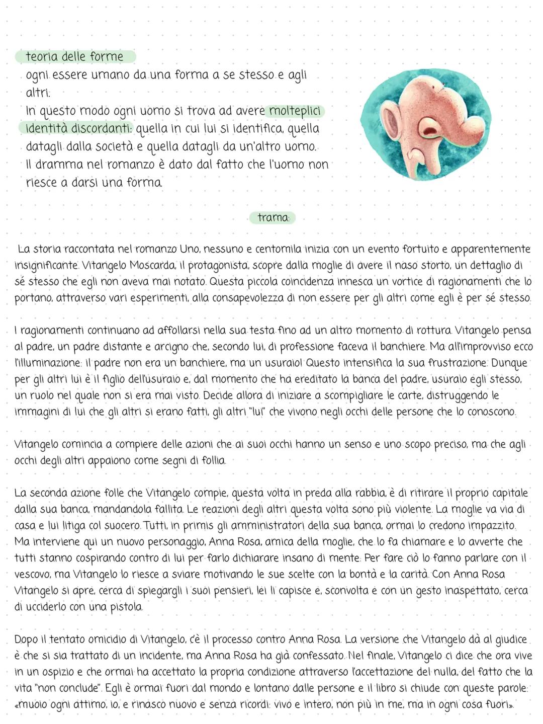 # UNO, NESSUNO E CENTOMILA
Luigi Pirandello
Luigi Pirandello inizia a scrivere l'opera nel 1909 ma
viene finita e pubblicata solo nel 1926