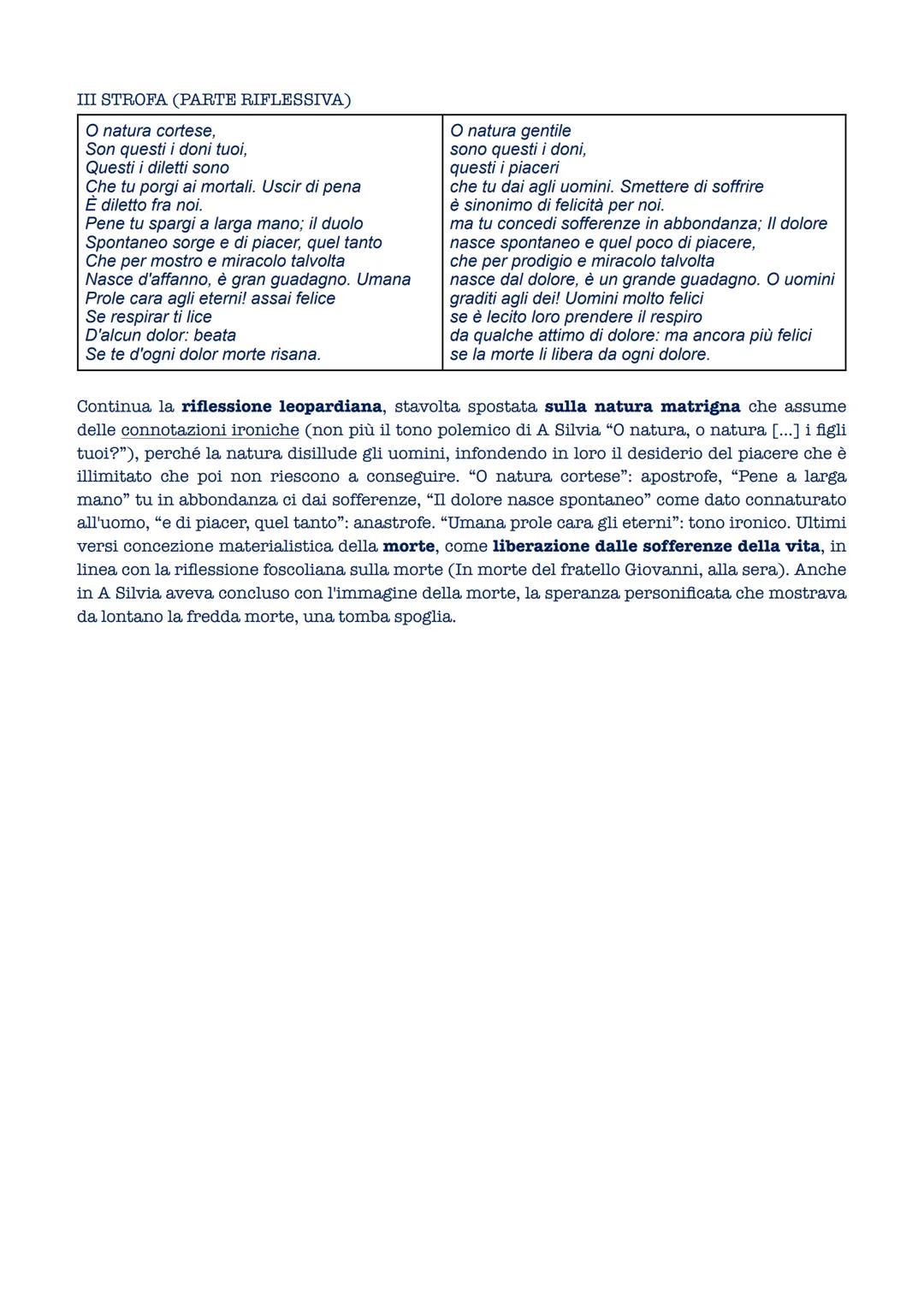 # La quiete dopo la tempesta
Quando Leopardi ritorna a Recanati, nel 1829 scrive due liriche: "La quiete dopo la tempesta"
e "Il sabato del