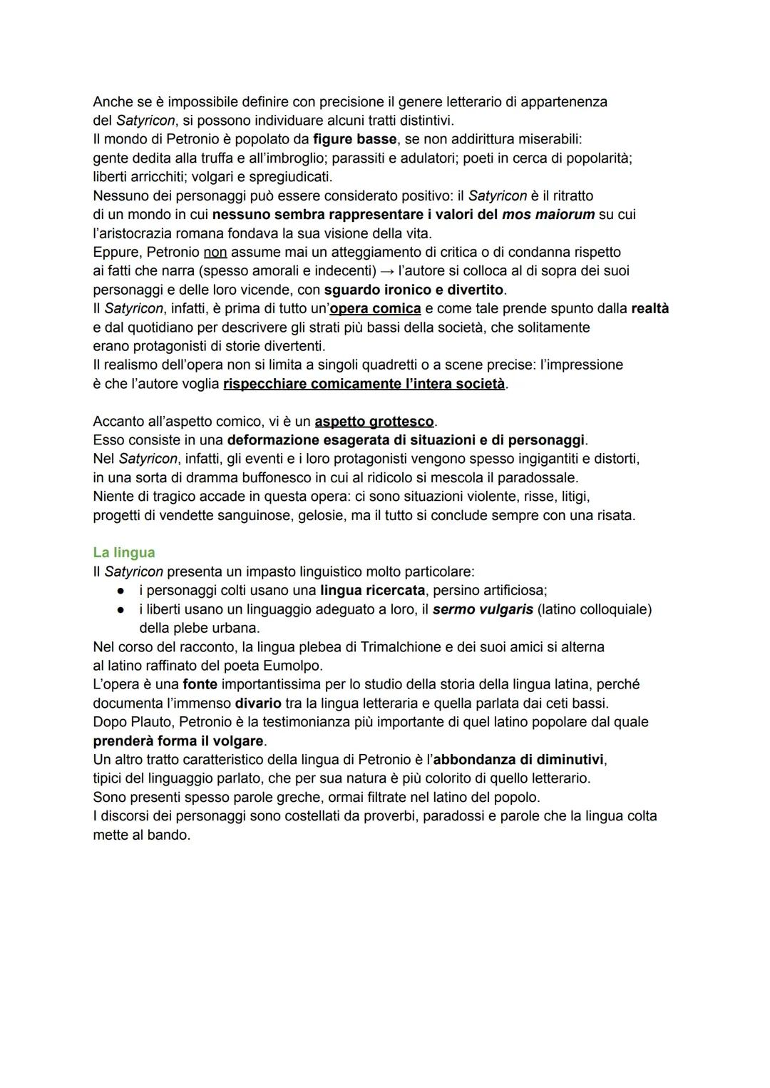 PETRONIO
Petronio scrisse un'opera di difficile definizione, intitolata Satyricon.
L'opera e il suo autore costituiscono, ancora oggi, un e