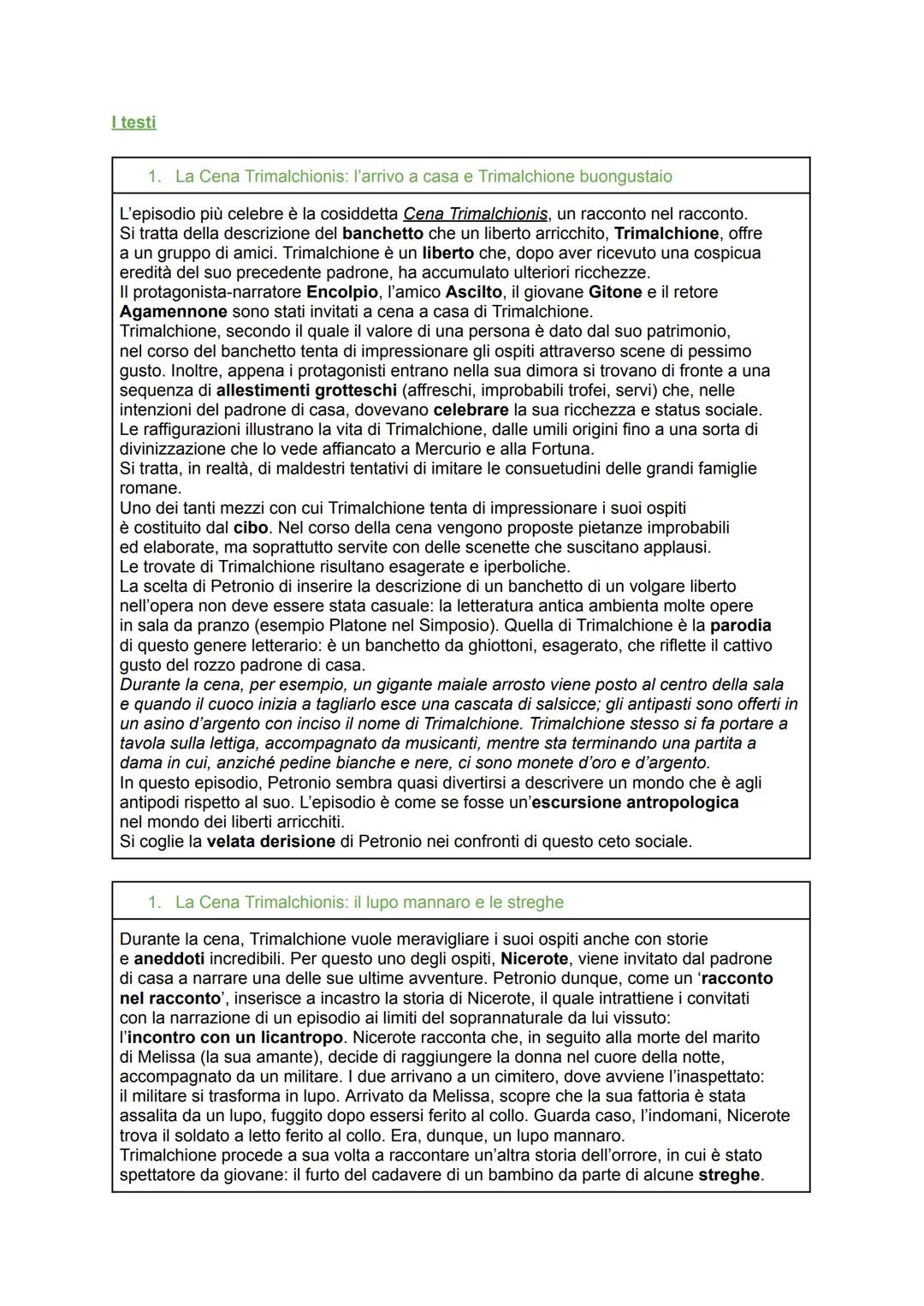 PETRONIO
Petronio scrisse un'opera di difficile definizione, intitolata Satyricon.
L'opera e il suo autore costituiscono, ancora oggi, un e