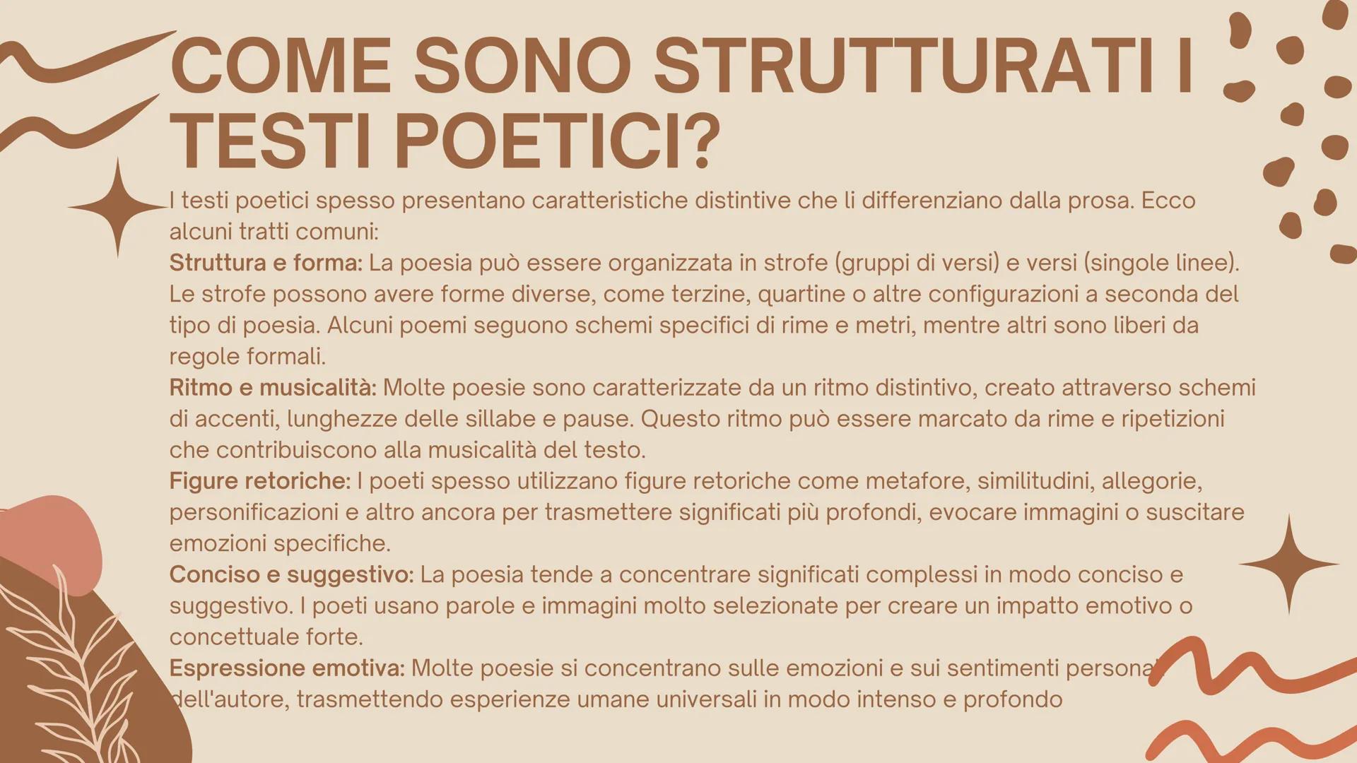 2
LA ++
POESIA CHE COS'È LA POESIA?
La poesia è un modo di esprimere pensieri, emozioni e
sentimenti attraverso l'uso creativo delle parole.