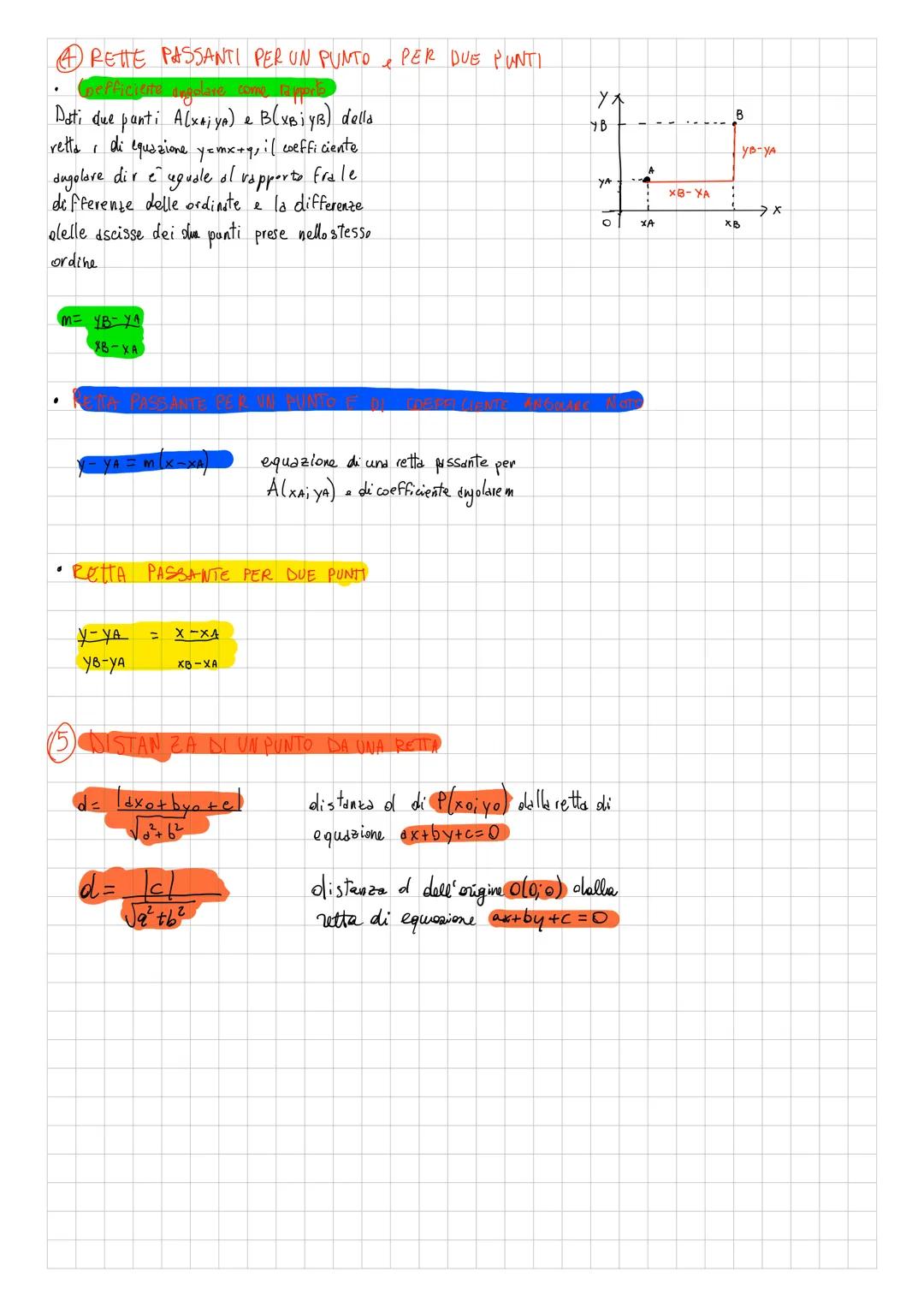 11
.
.
Punti nel
I
angelo
o cuto
I YA
piano
I
(-it) (tit)
Punto medio di un segments
M
XA+XB
2
2 RETTE
un
0
Y^-
OTV
angelo
Y₁
i YA+YB
2
é po