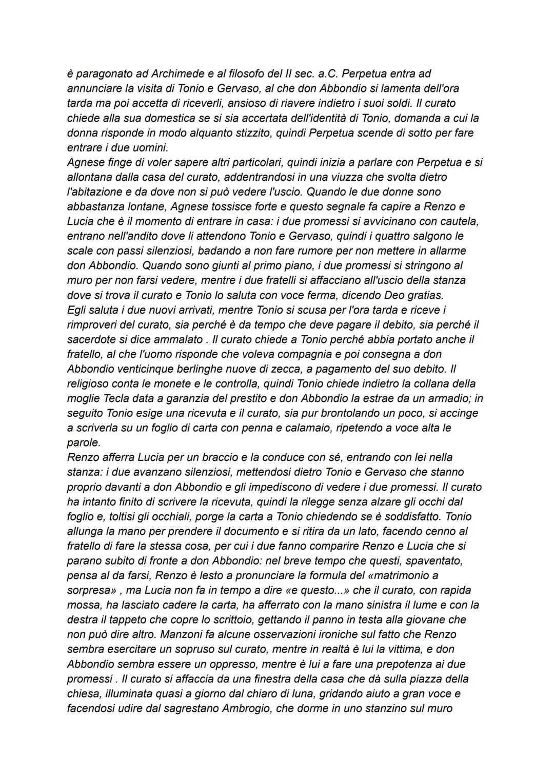 # I promessi sposi: appunti
Capitolo 1
Descrizione del paesaggio
Il lago di Como ha due rami e quello che si volge verso sud si stringe f