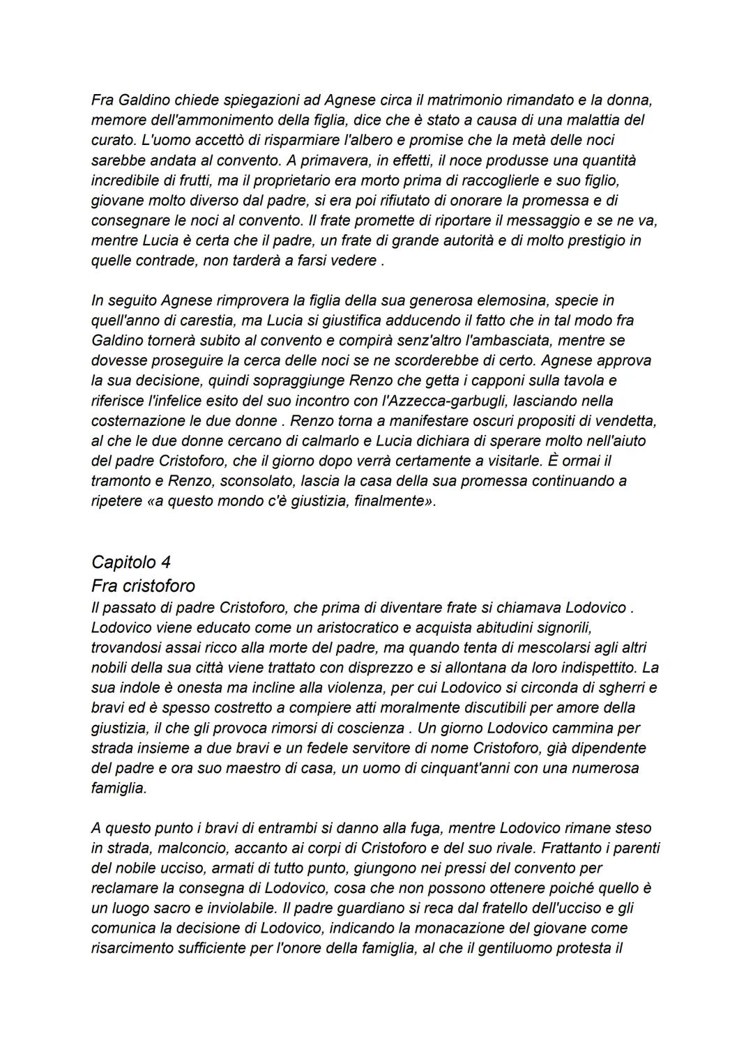 # I promessi sposi: appunti
Capitolo 1
Descrizione del paesaggio
Il lago di Como ha due rami e quello che si volge verso sud si stringe f