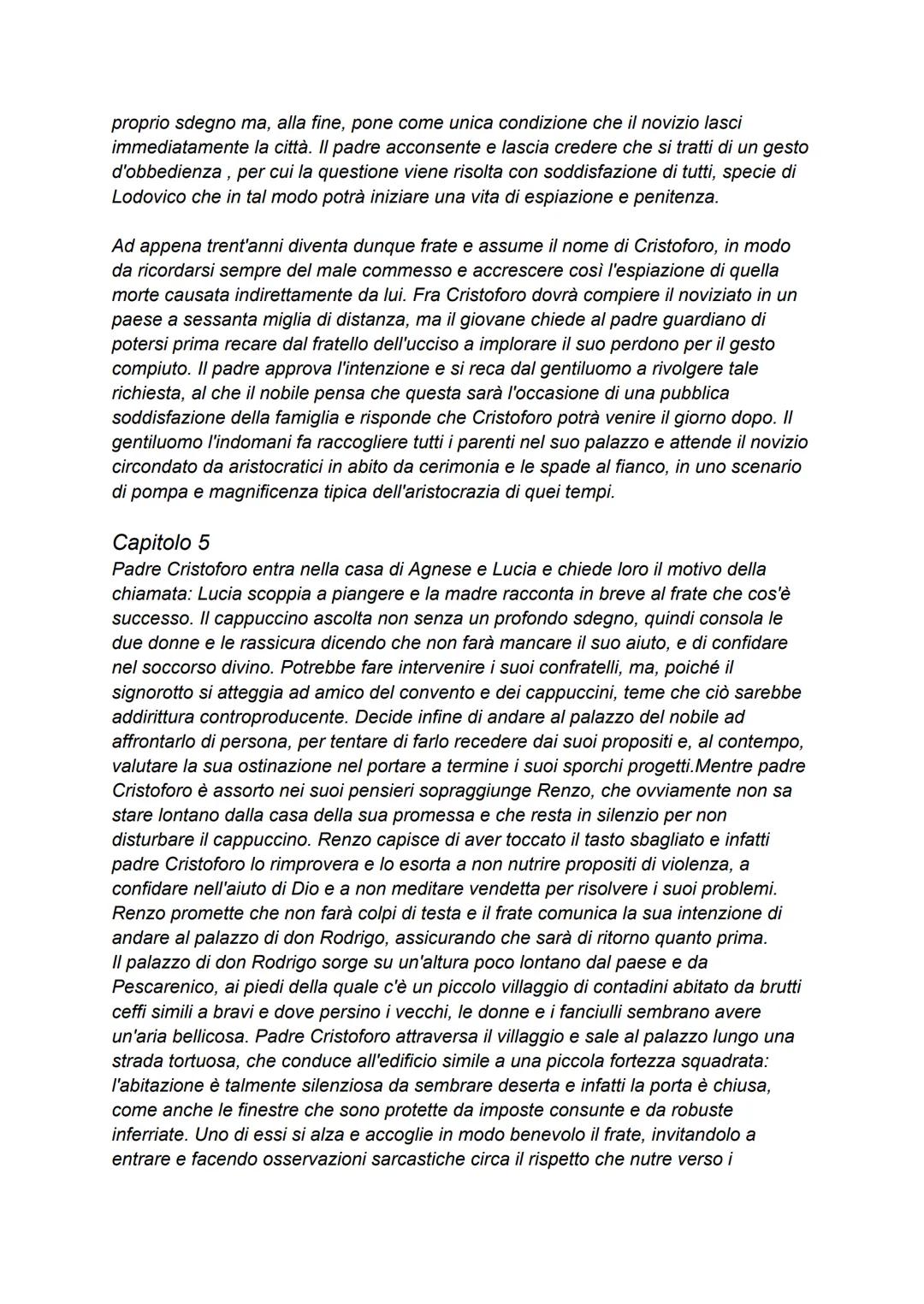 # I promessi sposi: appunti
Capitolo 1
Descrizione del paesaggio
Il lago di Como ha due rami e quello che si volge verso sud si stringe f