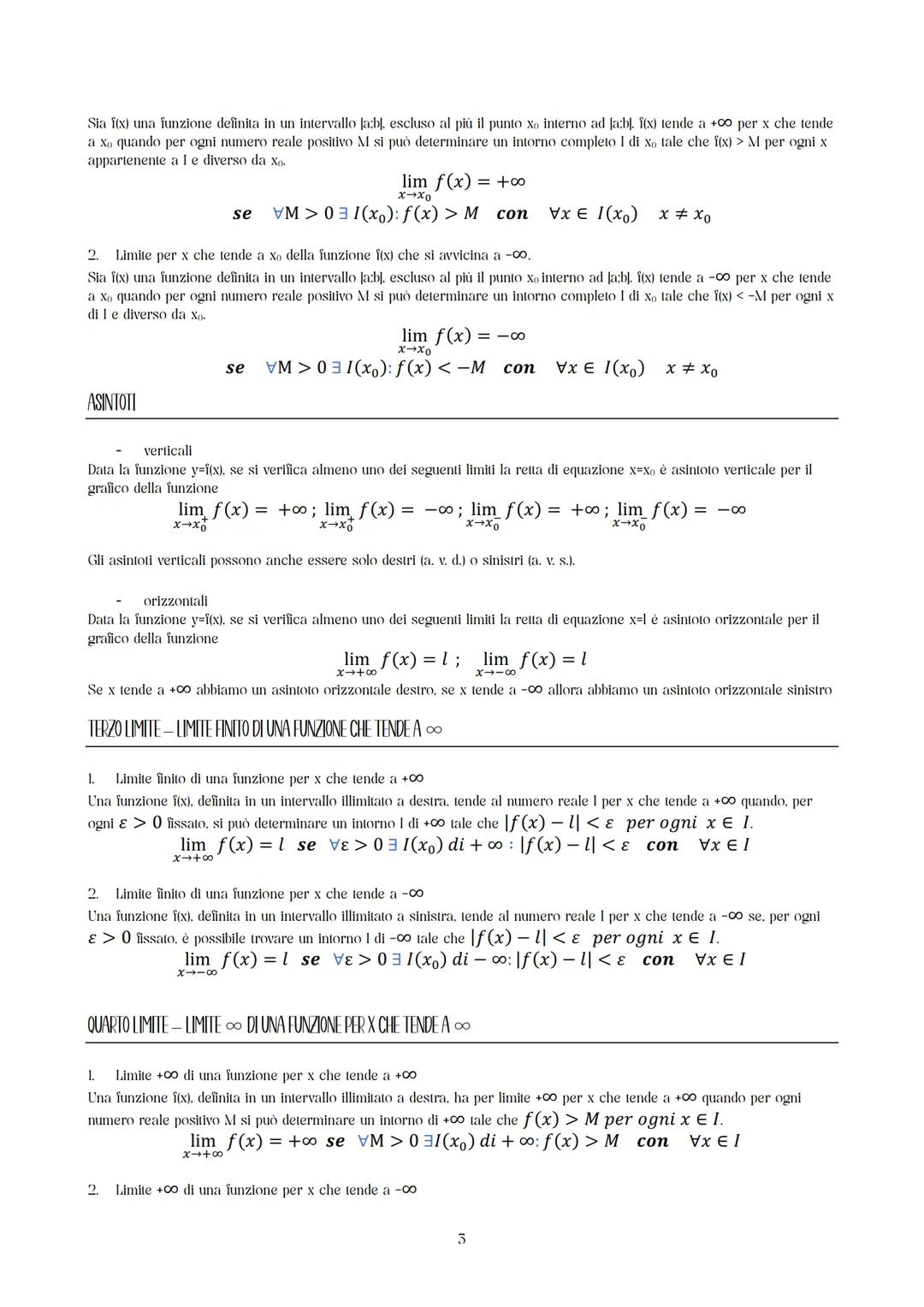 # INTRODUZIONE AI LIMIT
## INTORNO DI UN PUNTO
Dato un intorno reale Xo. un intorno completo di Xo è un qualunque intervallo aperto 1(xo).
