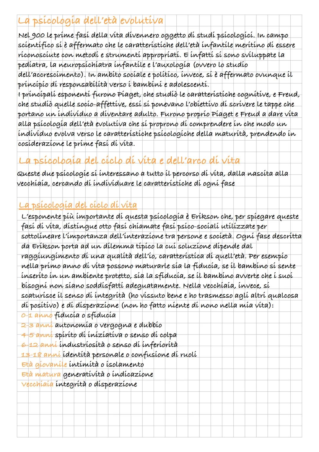 # Lo studio del comportamento e
dello sviluppo
La psicología è lo studio scientifico del comportamento ed è legato a molti ambiti
della nos