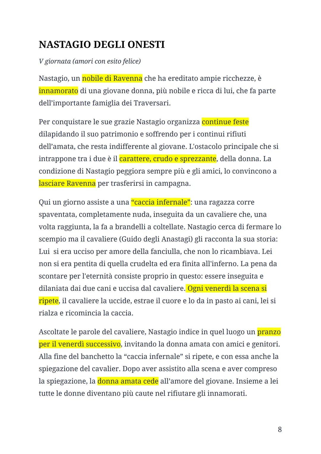 # LANDOLFO RUFOLO
II giornata (sorte)
Landolfo Rufolo vive a Ravello, nonostante le sue ricchezze Landolfo, è
avido di accrescerle, acquis