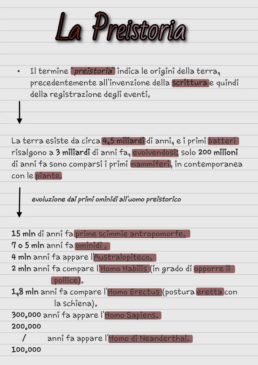 La Preistoria